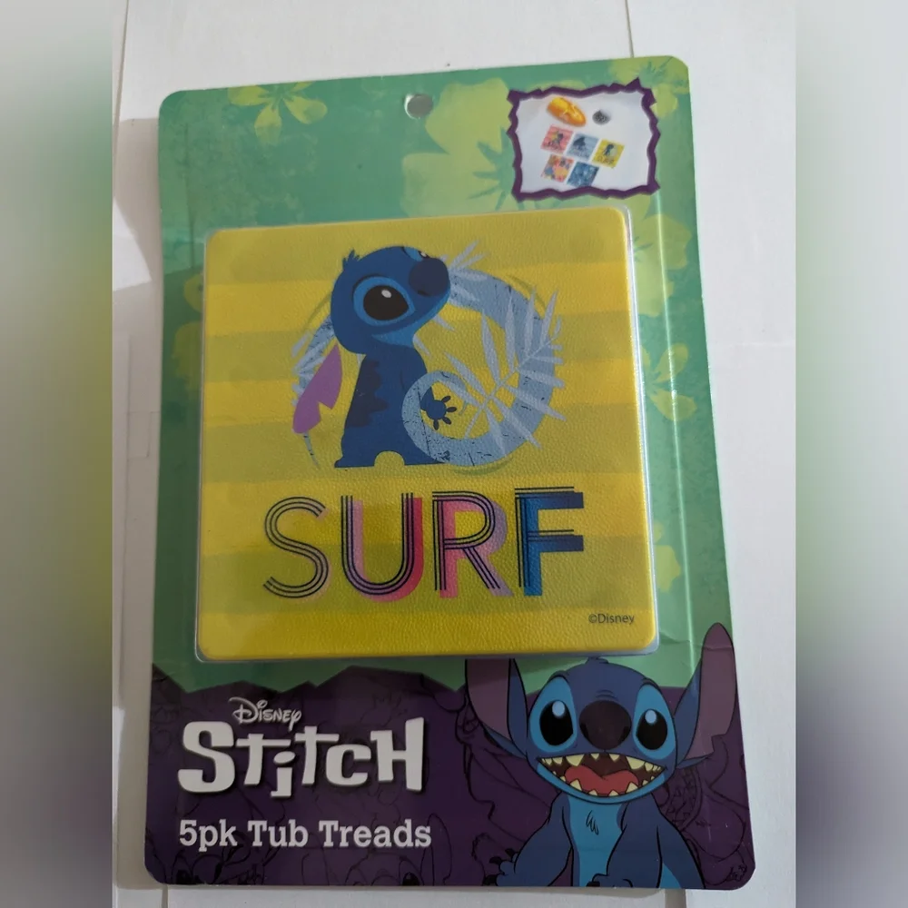 DISNEY Stitch 5pk tub treads